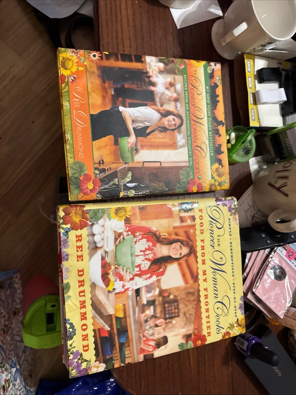 Pioneer Woman Cook books. 2 cookbooks
